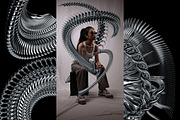 Chrome Elements - 3D Abstract Shapes, a Graphic by saintricchi (Thumbnail 4 of 8)