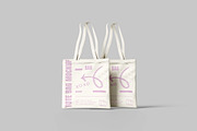 Tote Bag Mockup, a Packaging Mockup by Pikachudesign (Thumbnail 3 of 5)