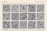 Inhabitants of the sea patterns, a Pattern Graphic by Piñata (Thumbnail 2 of 14)