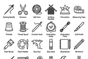 54 Macrame Outline Vector Icon, an Outline Icon by adenpinkstore (Thumbnail 1 of 10)