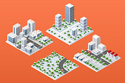 City bundle module city set, an Object Graphic by AlexZeL (Thumbnail 14 of 21)