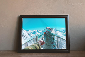 Ultra Realistic Photo Frame Mockup