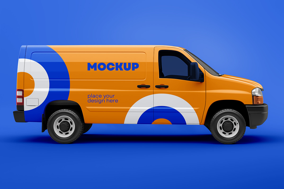 Car, Truck, Van, Pickup Mockup, an Advertising Mockup by dpi (Photo 7 of 11)