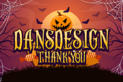 Scaryous, a Blackletter Font by dansdesign (Thumbnail 7 of 7)