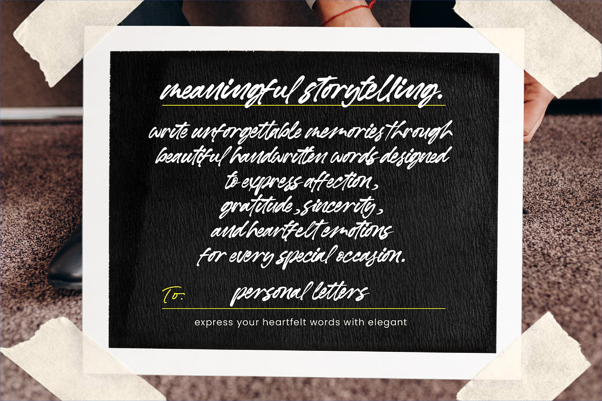 Barellys Albion Modern Handwritten, a Script Font by Letterena Studios Script (Photo 2 of 10)