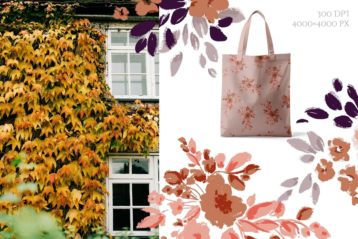 Cottagecore Fall Patterns, a Pattern Graphic by PaperJamLab (Photo 7 of 10)