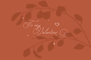 Lovely Monoline Script Font, a Script Font by Anna Zakharchenko (Thumbnail 8 of 10)