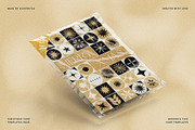 Modern Christmas Card Templates, a Print Template by SilverStag Type Foundry (Thumbnail 4 of 11)