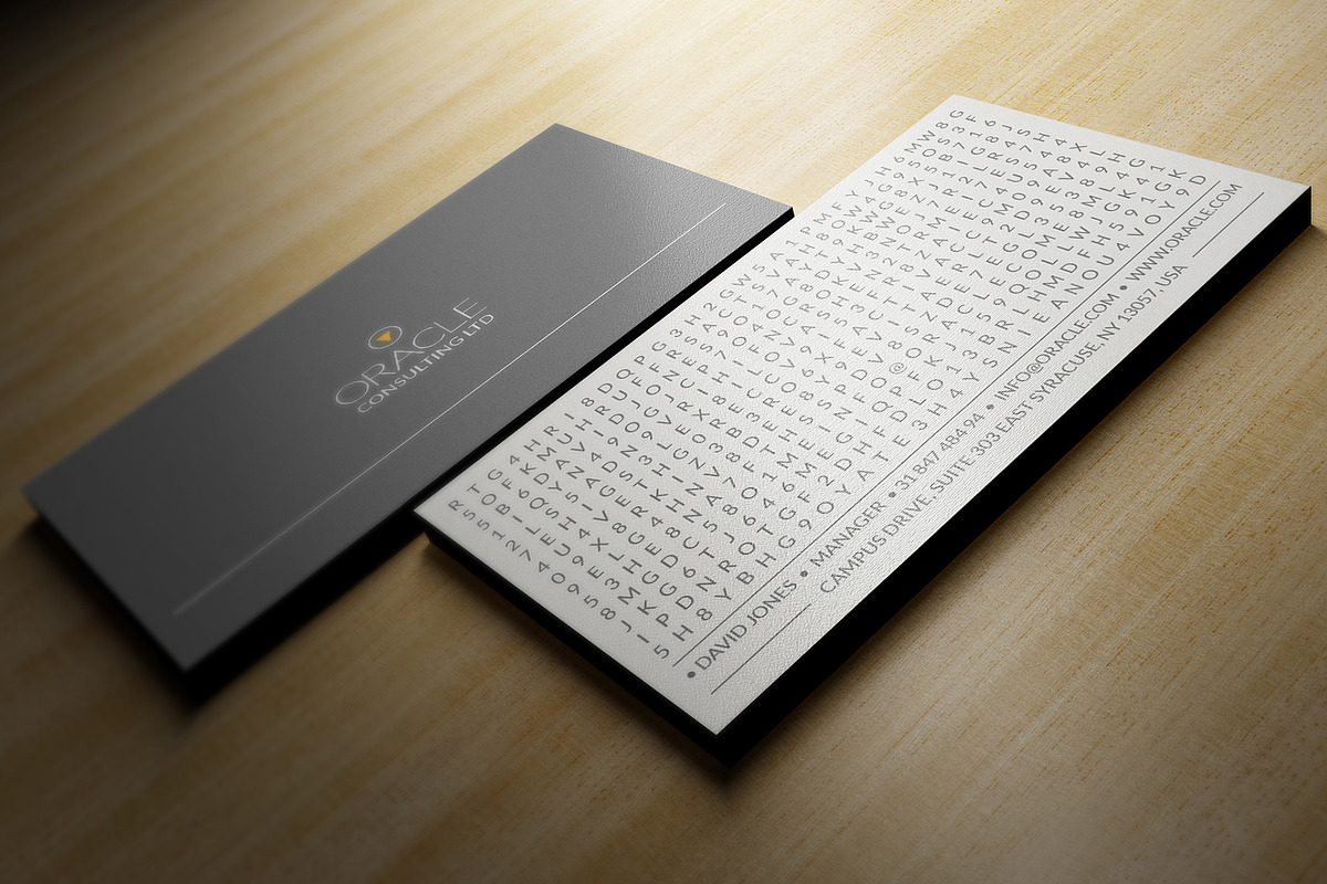Word Search Business Card, a Business Card Template by Marvel (Photo 4 of 6)
