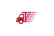 20 Logo Truck Templates Bundle, a Branding & Logo Template by Friendesigns (Thumbnail 19 of 21)