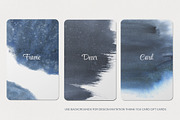 Blue Indigo Watercolor Washes Shapes, a Texture Illustration by YarovaArt (Thumbnail 9 of 10)