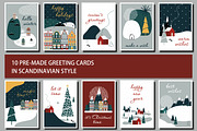 Nordic Winter Greeting Cards, an Animal Illustration by Part of the Art (Thumbnail 2 of 5)