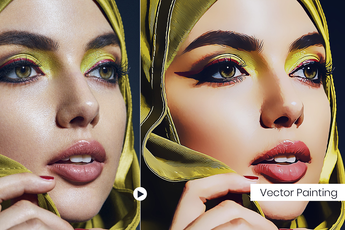 Vector Painting PS Actions, an Action Add-On by PSD Action (Photo 1 of 8)