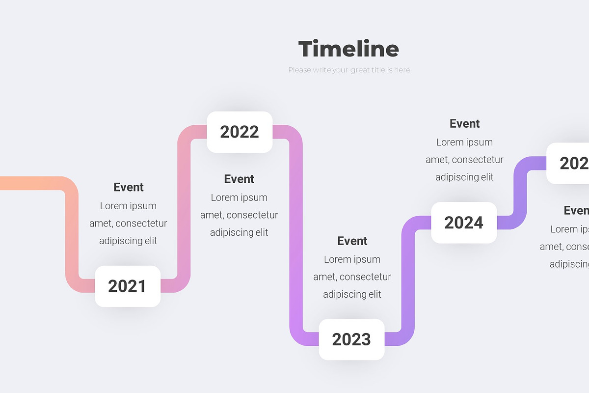 Timeline Infographics Google Slides, a Presentation Template by Presentation Templates (Photo 4 of 16)