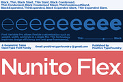 Nunito Flex Pro (54 Font), a Sans Serif Font by Positive TypeFoundry (Thumbnail 1 of 13)