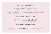 Heather Script, a Script Font by Bianca B. (Thumbnail 6 of 8)