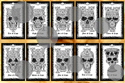 Eternal Bones Tarot, an Illustration by Samiramay (Thumbnail 9 of 11)