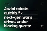 Noffixa - Corporate Technology Font, a Sans Serif Font by Pandeka Studio (Thumbnail 7 of 9)