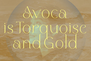 Avoca. Stunning Social Media Font