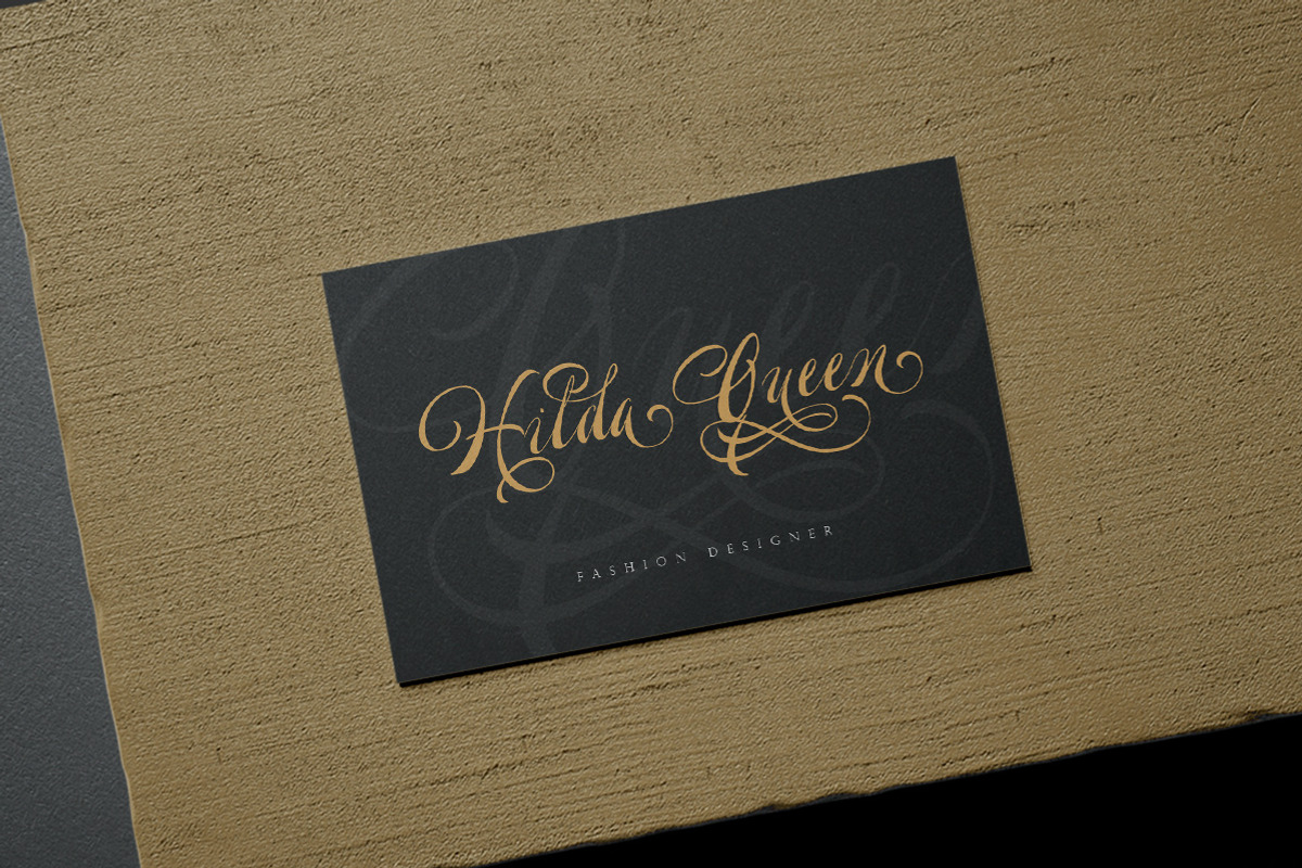 Welroseltone - Unique Script Font, a Script Font by Letterhend Studio (Photo 5 of 10)