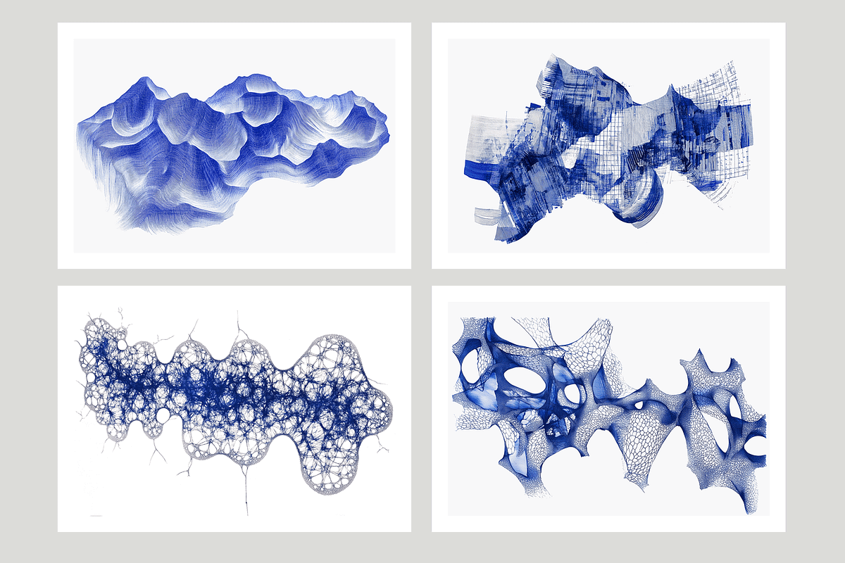 Bimo 2 Co. Organic Abstractions, a Texture Illustration by milatovar (Photo 4 of 20)
