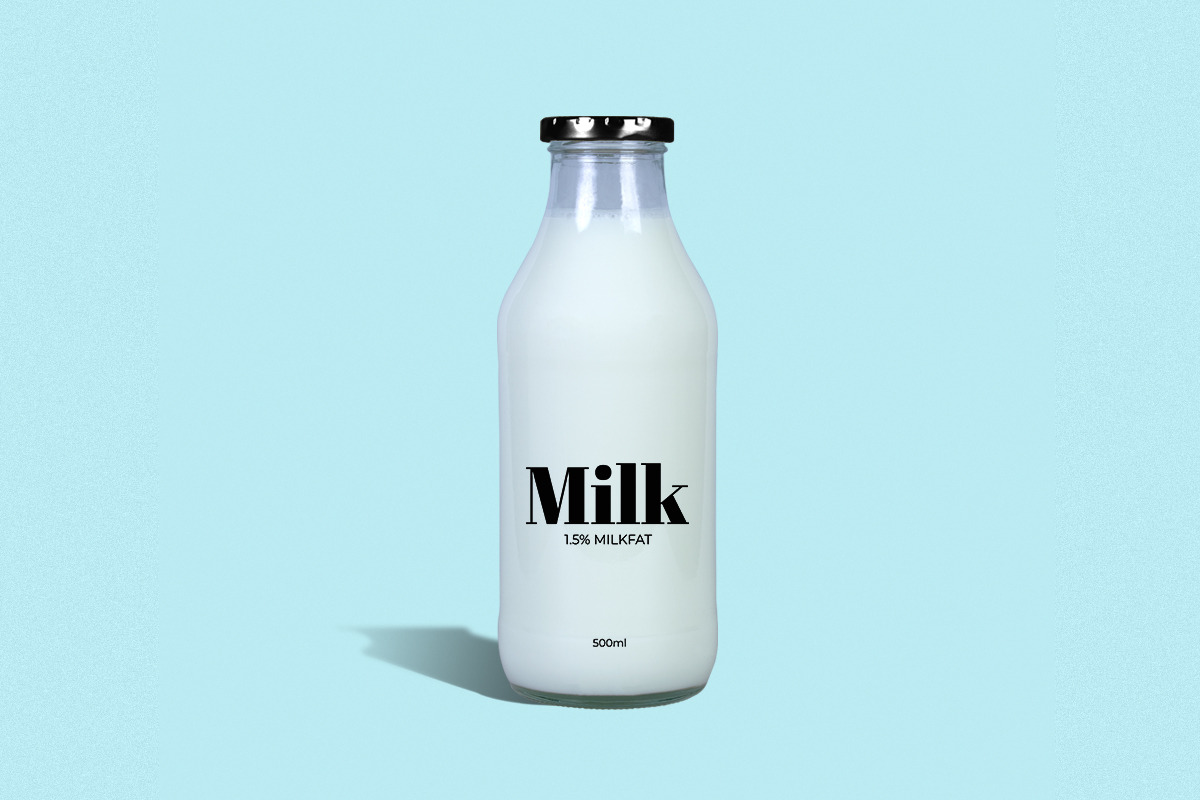 Milk - Bottle mockup, a Packaging Mockup by Makestudio