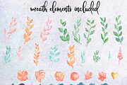 UNICORNS WATERCOLOR DESIGN KIT, an Animal Illustration by Wooly Pronto (Thumbnail 6 of 7)