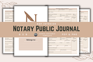 Notary Public Journal