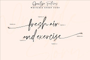 Writable Story, a Script Font by din-studio.com (Thumbnail 8 of 10)
