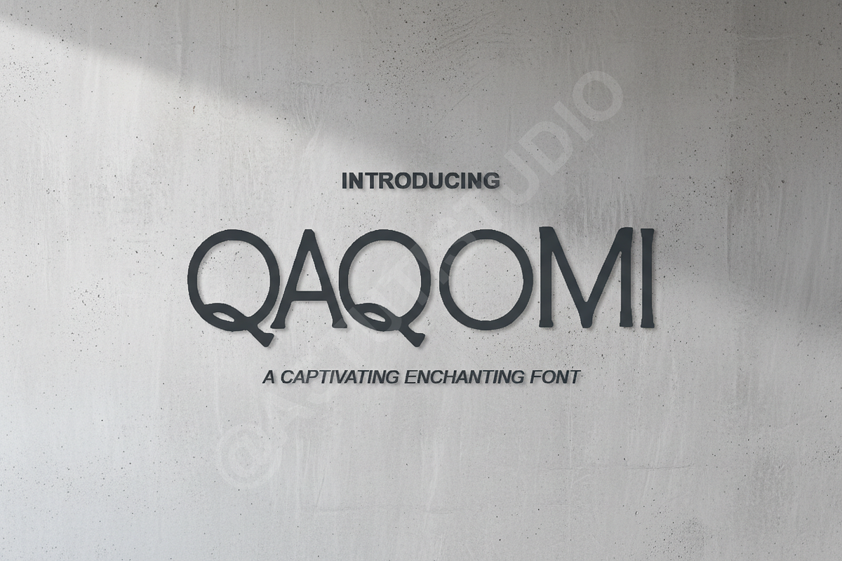 Qaqomi | A Sophisticated Luxury Ser, a Serif Font by Astuti Studio (Photo 1 of 15)