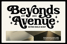Beyonds Avenue - Retro Serif Fo