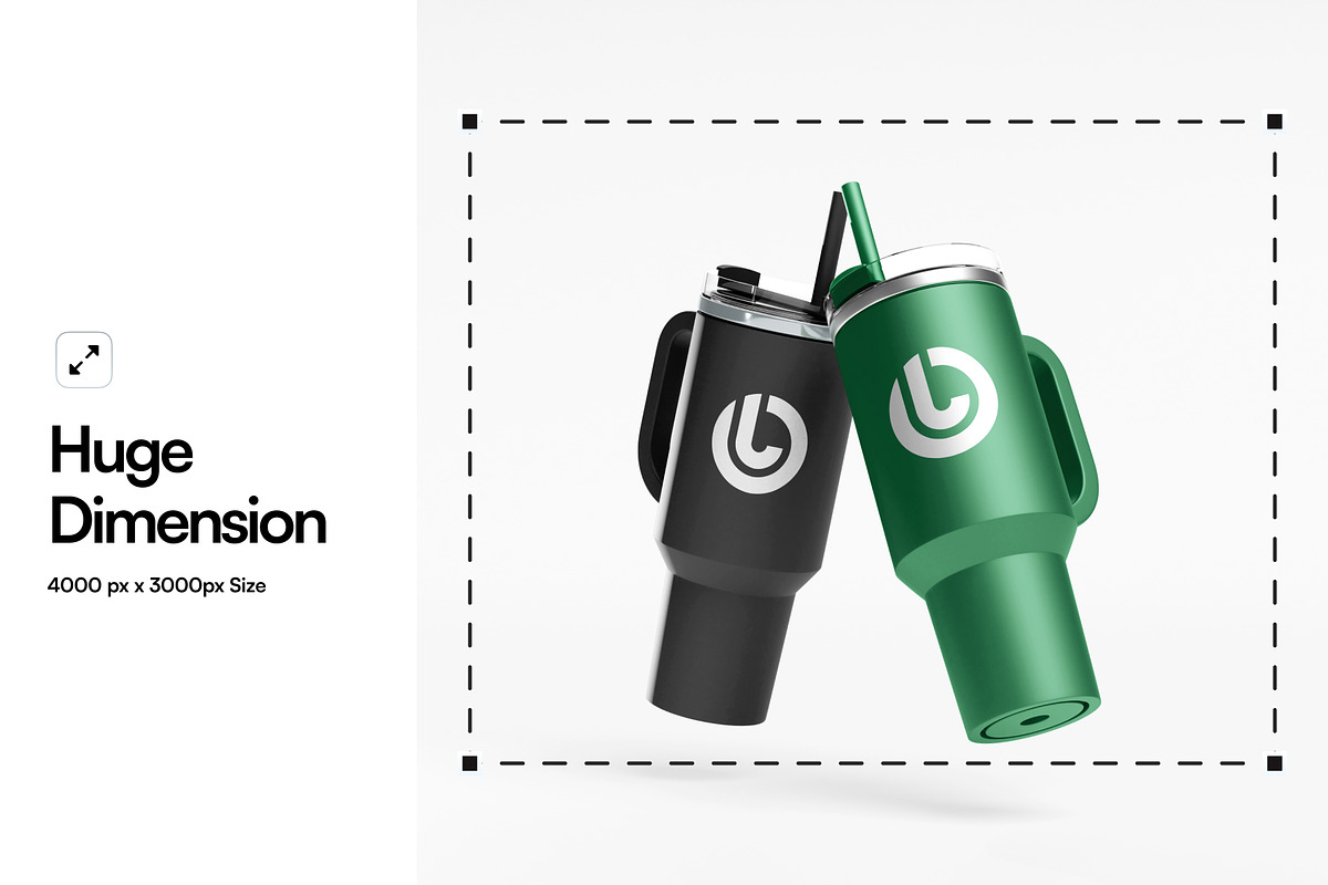 Tumbler bottle Mockup, a Merchandise Mockup by SLAB! Design (Photo 2 of 7)