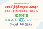Rainbow Theory Playful Display Font, a Sans Serif Font by Bluestype Studio (Thumbnail 7 of 7)