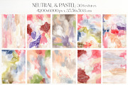 Neutral pastel background flowers, a Background Graphic by Yuliya Derbisheva (Thumbnail 8 of 17)