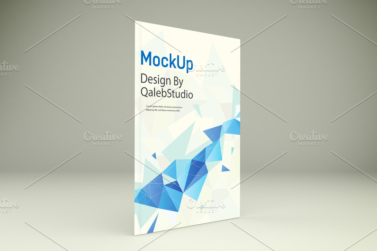 Flyer V.3 Mockup, an Advertising Mockup by Qaleb Studio (Photo 8 of 13)