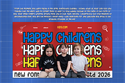 Birthday Holiday Display Font, a Sans Serif Font by Templatiostudio (Thumbnail 8 of 12)
