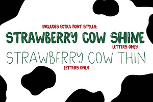 Strawberry Cow