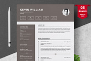 Resume/CV Bundle | 200+ for $29, a Resume Template by ResumeInventor (Thumbnail 106 of 207)