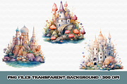 Watercolor Sea Creatures Clipart, an Illustration by SindyPrintDesign (Thumbnail 2 of 5)