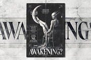 Brutalist Gothic Mystic Poster Set, a Poster Template by Black Cat Studio (Thumbnail 4 of 7)