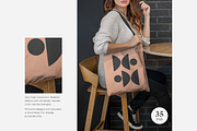 35 Canvas Tote Bag Mockups Pack, a Product Mockup by Mint Mockups (Thumbnail 2 of 6)