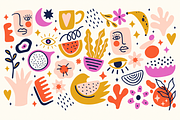 Boho Hand Drawn Clipart Bundle, a Decorative Illustration by Anna Studio (Thumbnail 8 of 12)