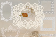 Emboss Paper, Lace Frames & Overlays, an Object Graphic by Pamyatka Shop (Thumbnail 2 of 13)