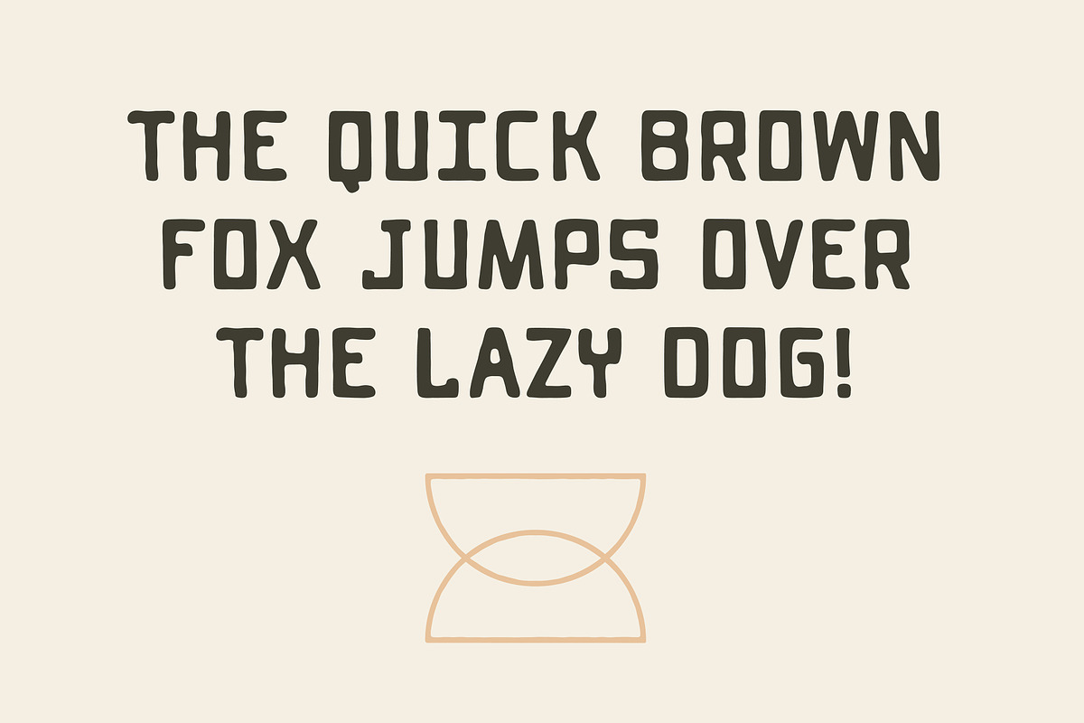 Creosote | Rugged Sans Serif Font, a Font by Amber Morgan (Photo 4 of 6)