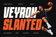 Veyron Slanted, a Sans Serif Font by Brand_Hero (Thumbnail 1 of 13)