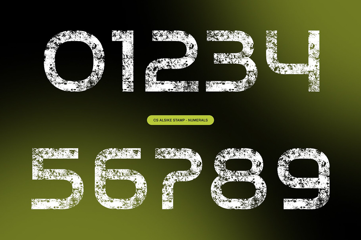 CS Alsike Stamp, a Sans Serif Font by Craft Supply Co. (Photo 5 of 8)