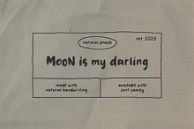 Moon Darling - Natural Handwriting