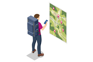 Isometric illustration of, a Sport Illustration by Golden Sikorka