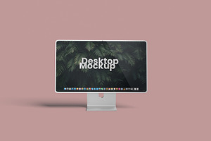 IMac Desktop Mockup