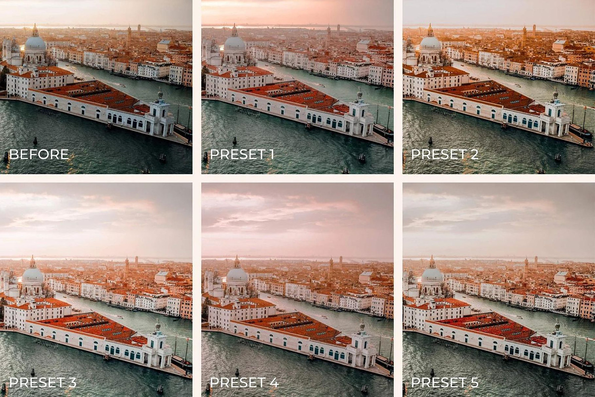 5 VENICE LIGHTROOM PRESETS, an Action Add-On by Emma Kate Creative (Photo 10 of 10)